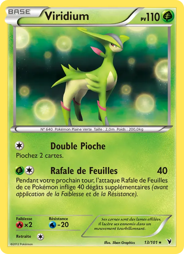 Viridium — Carte Pokémon 13 Nobles Victoires