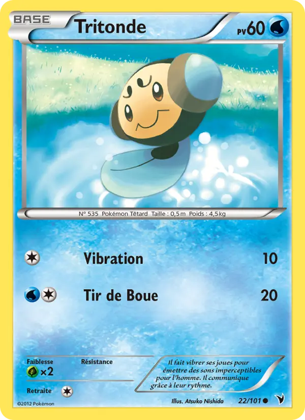 Tritonde — Carte Pokémon 22 Nobles Victoires