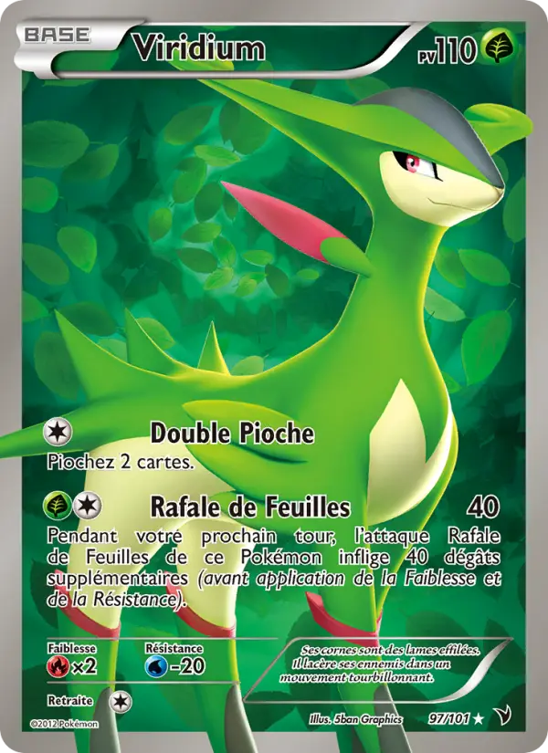 Viridium — Carte Pokémon 97 Nobles Victoires