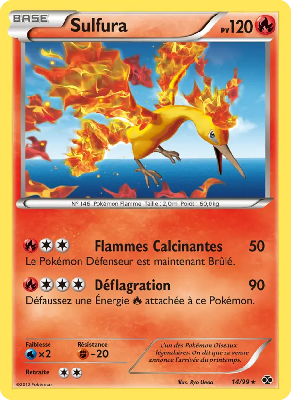 Sulfura — Carte Pokémon 14 Destinées Futures