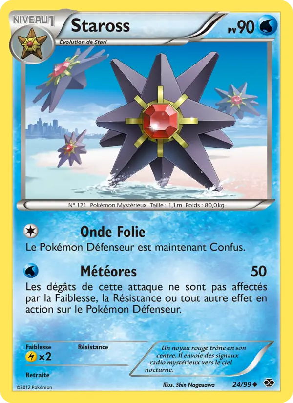 Staross — Carte Pokémon 24 Destinées Futures