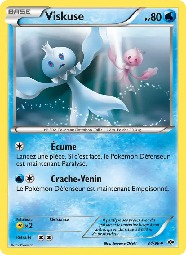 Viskuse — Carte Pokémon 34 Destinées Futures