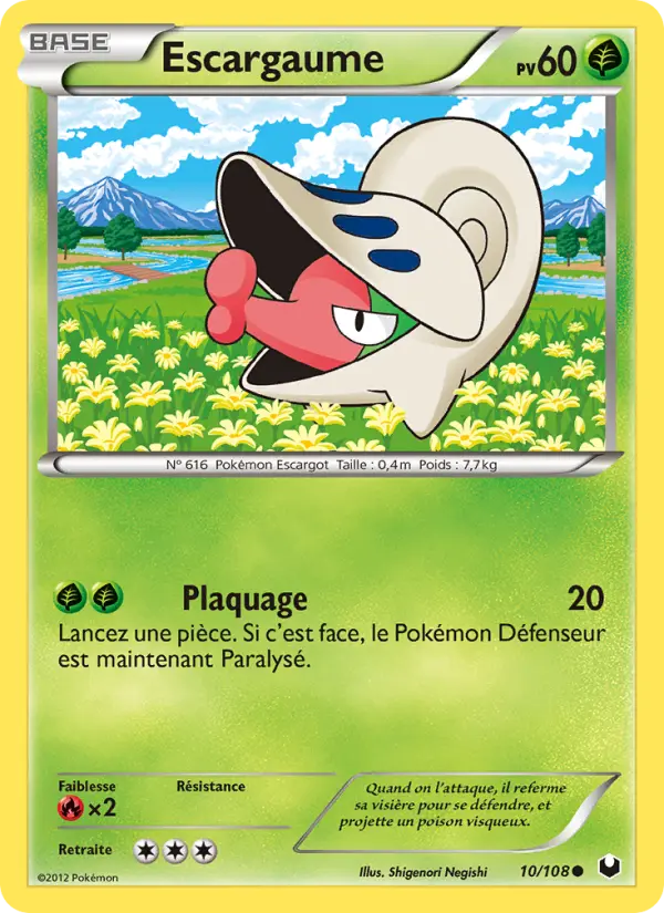 Escargaume — Carte Pokémon 10 Explorateurs Obscurs