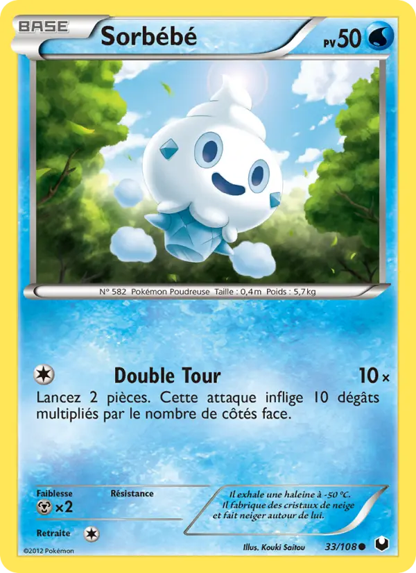 Sorbébé — Carte Pokémon 33 Explorateurs Obscurs