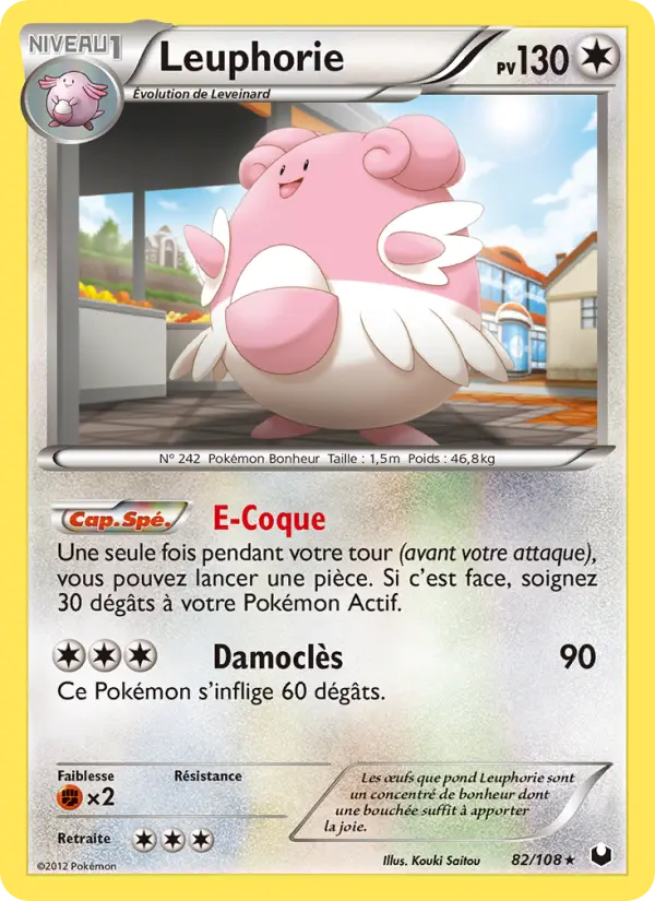 Leuphorie — Carte Pokémon 82 Explorateurs Obscurs