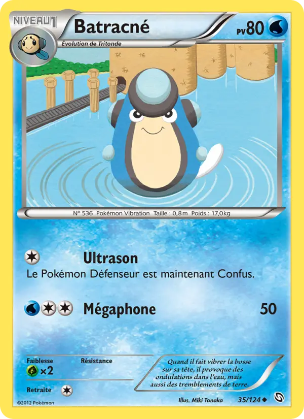 Batracné — Carte Pokémon 35 Dragons Éxaltés