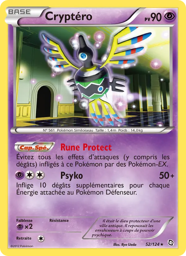 Cryptéro — Carte Pokémon 52 Dragons Éxaltés