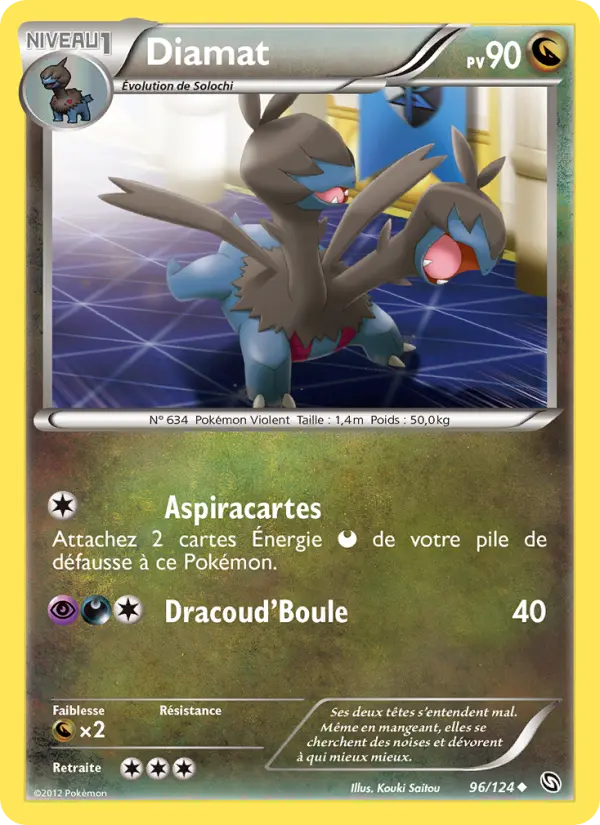 Diamat — Carte Pokémon 96 Dragons Éxaltés
