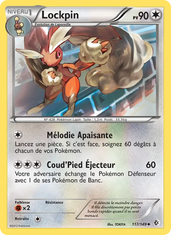 Lockpin — Carte Pokémon 117 Frontières Franchies