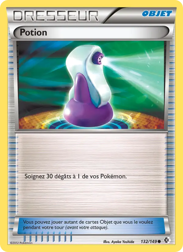 Potion — Carte Pokémon 132 Frontières Franchies
