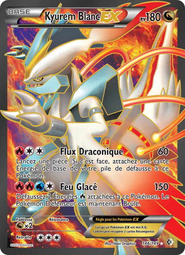 146/149 - Kyurem Blanc EX