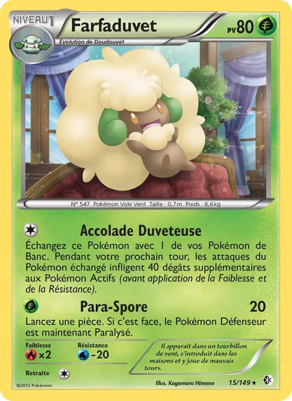Farfaduvet — Carte Pokémon 15 Frontières Franchies