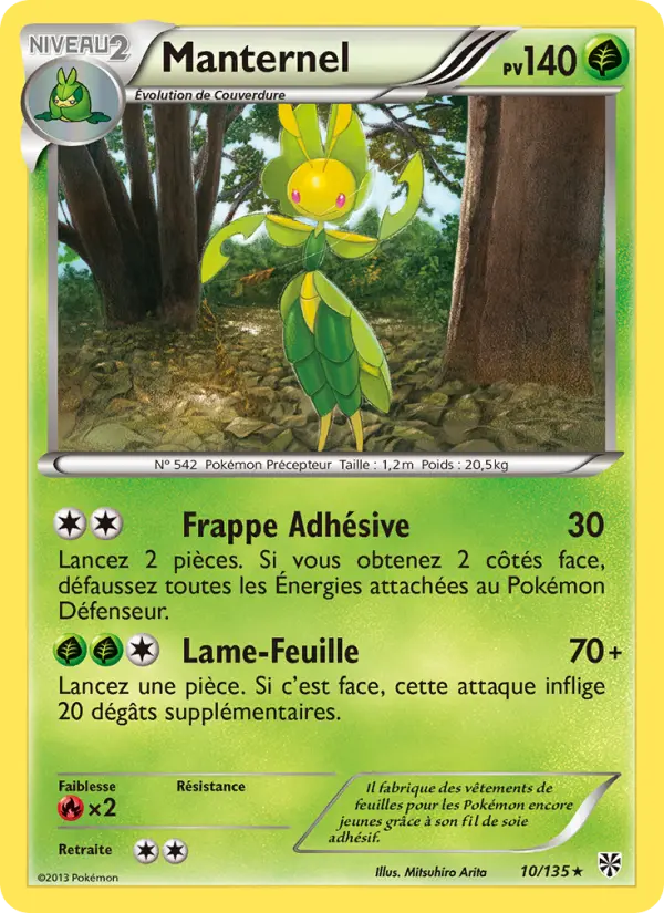 Manternel — Carte Pokémon 10 Tempète Plasma