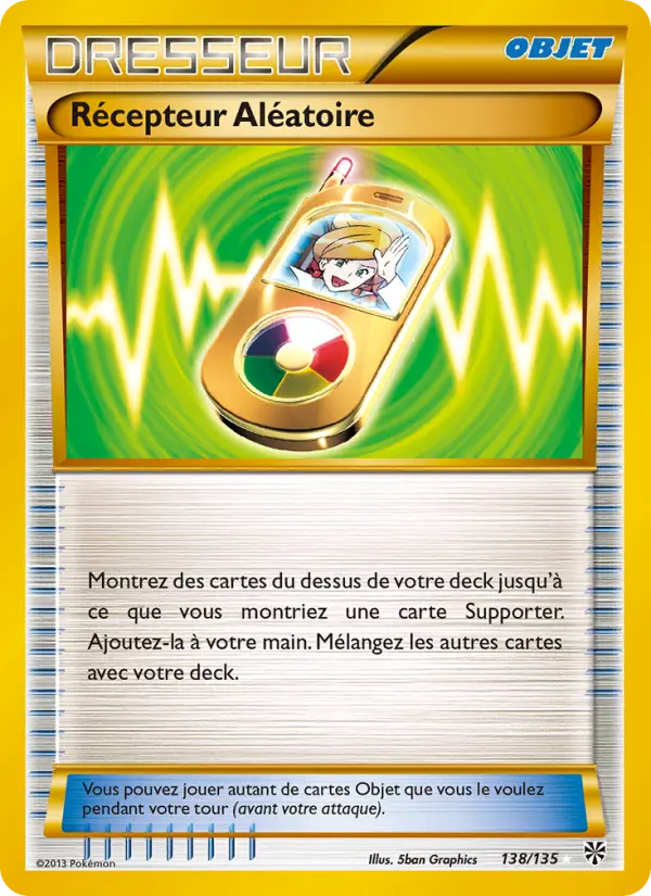 138/135 - Récepteur Aléatoire