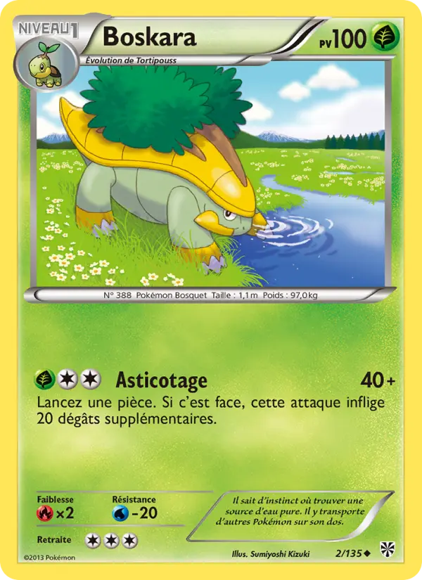 Boskara — Carte Pokémon 2 Tempète Plasma