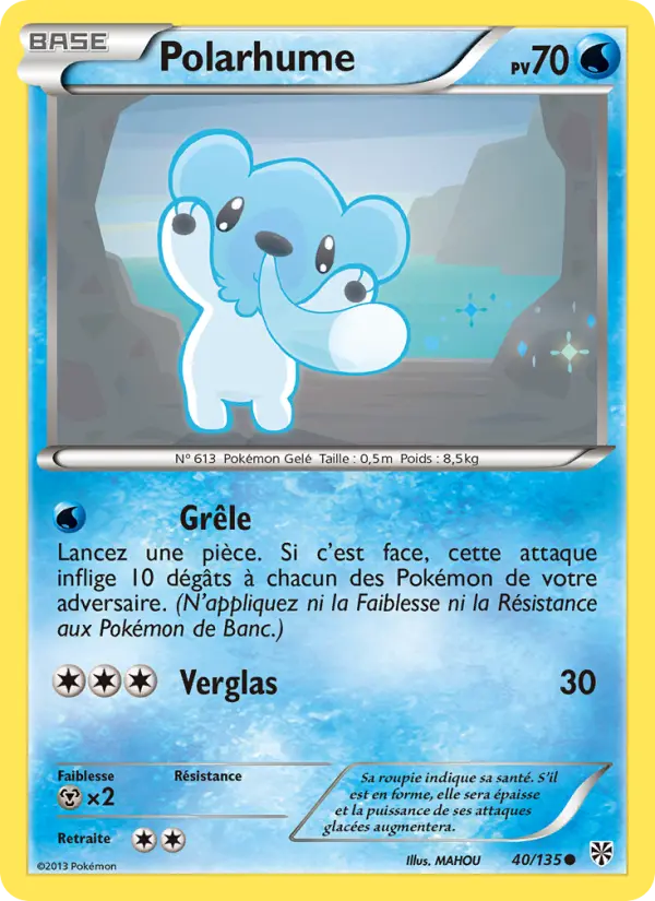 Polarhume — Carte Pokémon 40 Tempète Plasma