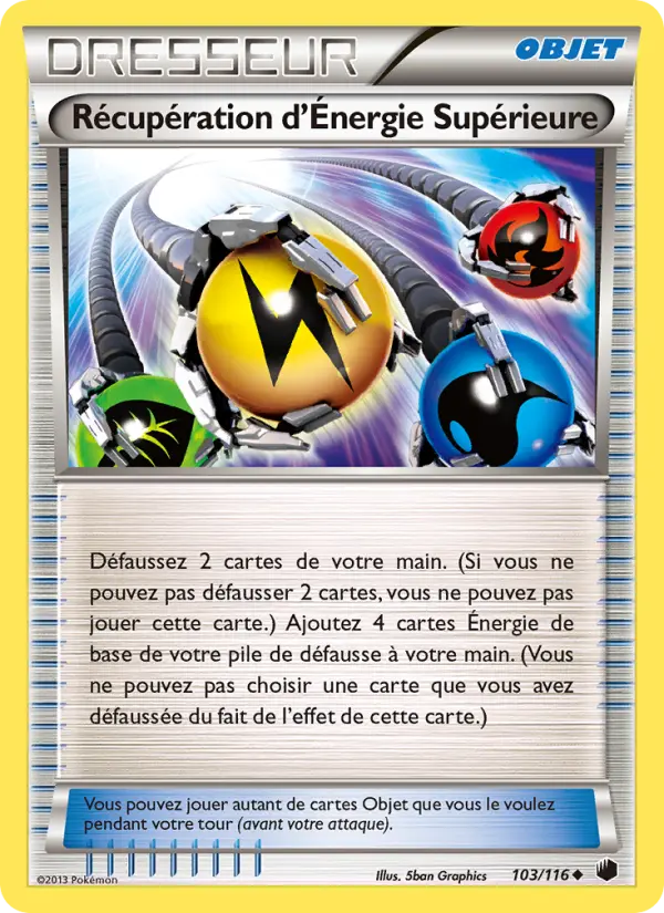 103/116 - Récupération d’Énergie Supérieure