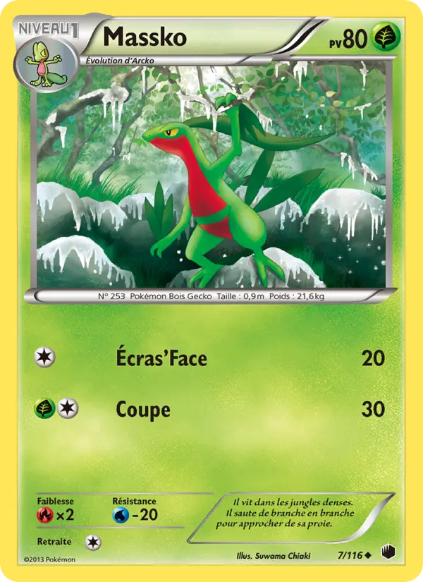 Massko — Carte Pokémon 7 Glaciation Plasma