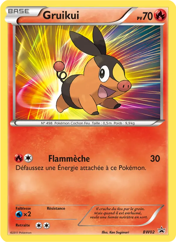 Gruikui — Carte Pokémon BW02 Promo BW