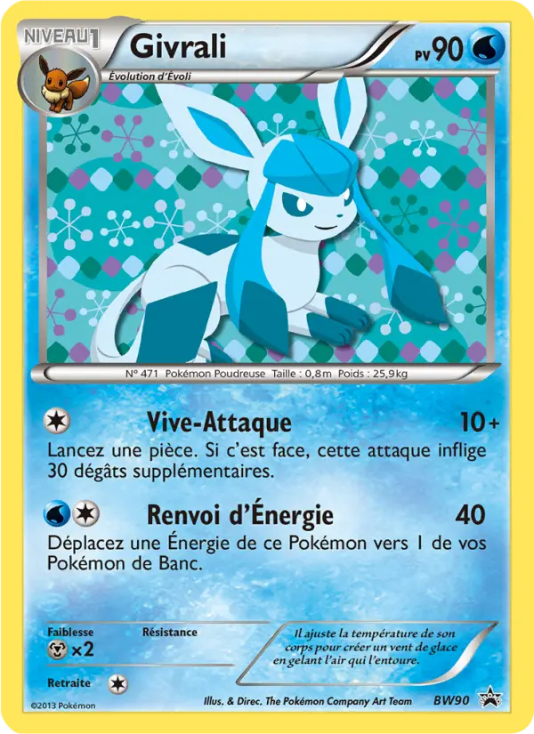 Givrali — Carte Pokémon BW90 Promo BW