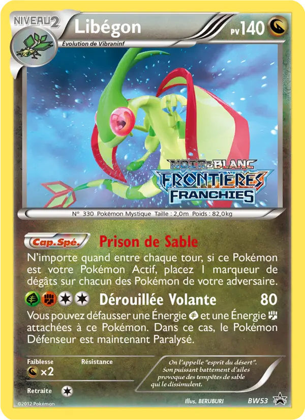 Libégon — Carte Pokémon BW53 Promo BW