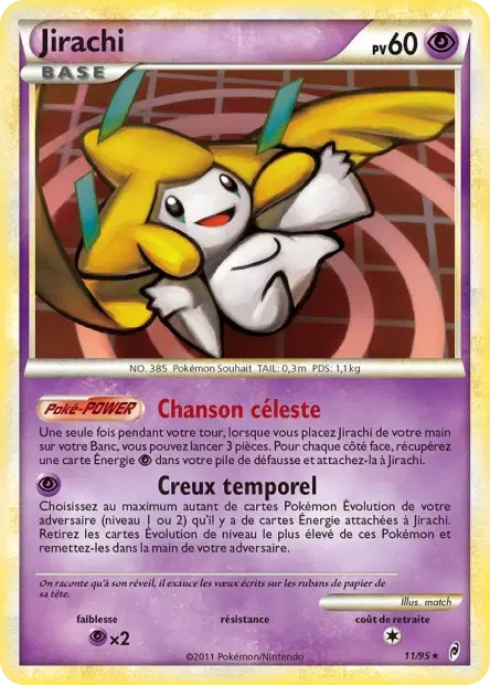 Jirachi col1 Appel des Légendes