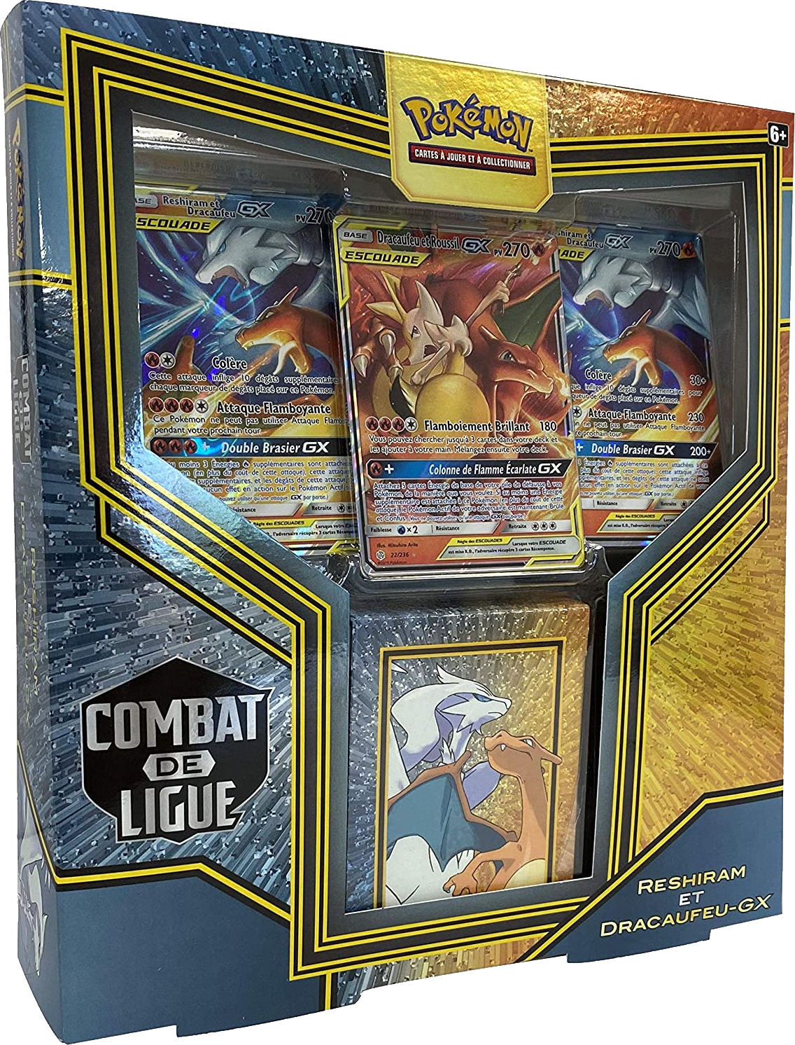 Deck - Combat de Ligue / Reshiram et Dracaufeu-GX