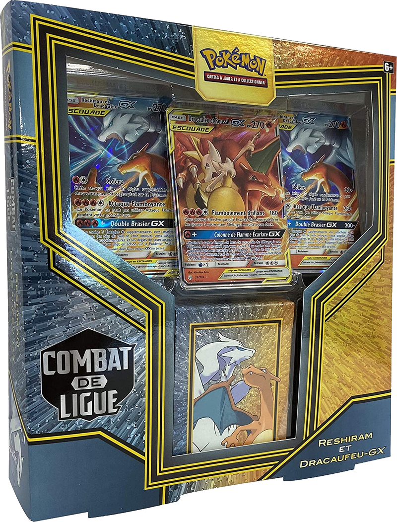 Deck - Combat de Ligue / Reshiram et Dracaufeu-GX