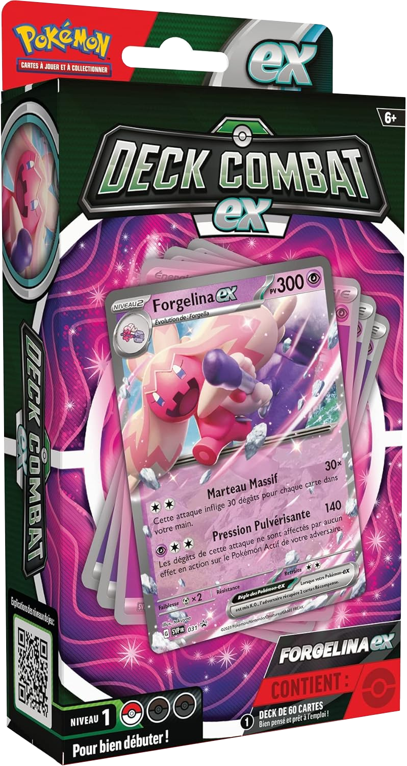 Deck - Combat-ex / Forgelina-ex