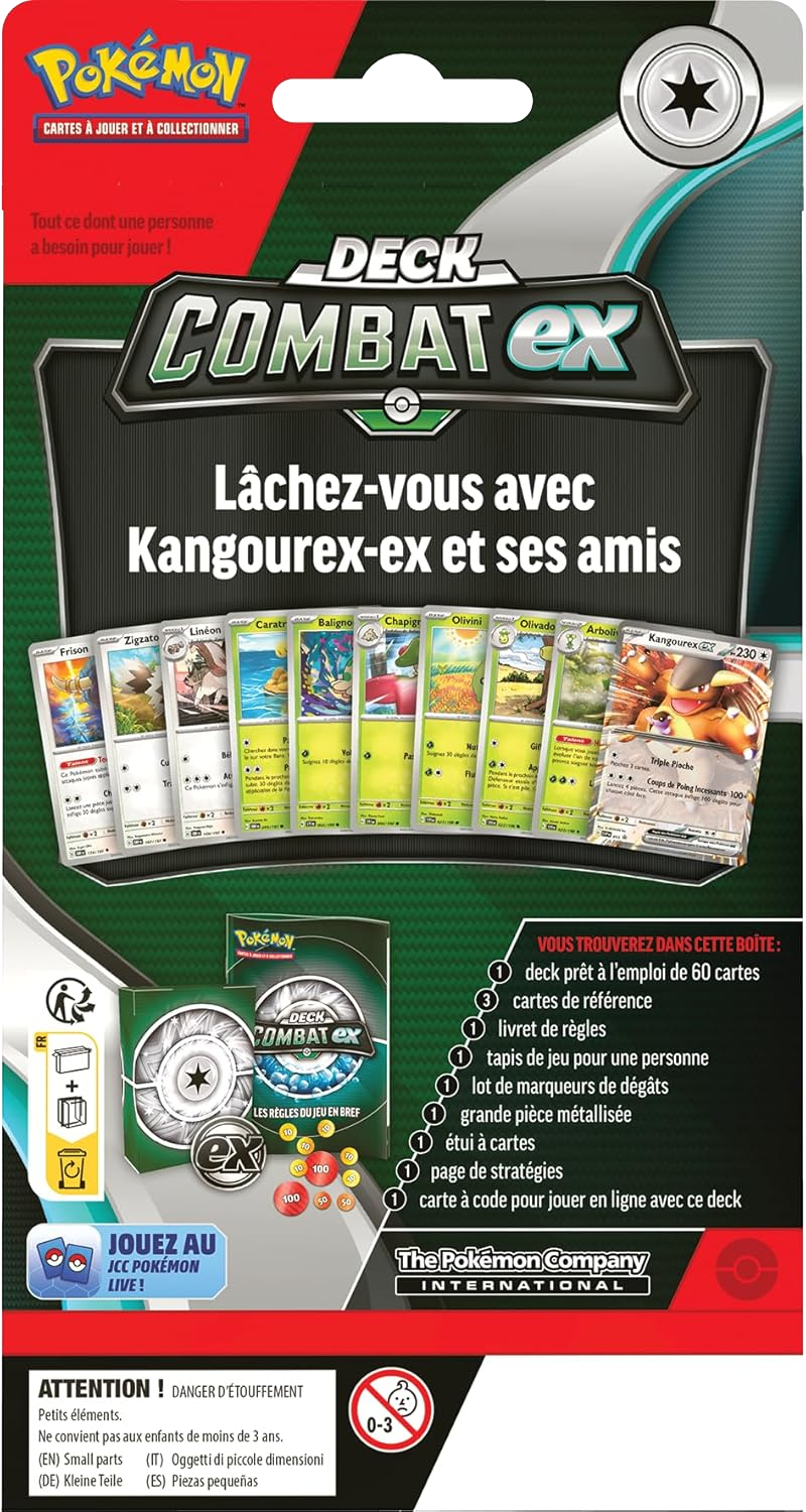 Deck - Combat-ex / Kangourex-ex (verso)