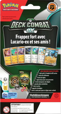 Ouvert — Deck - Combat-ex / Lucario-ex