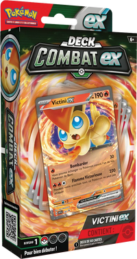 Fermé — Deck - Combat-ex / Victini-ex
