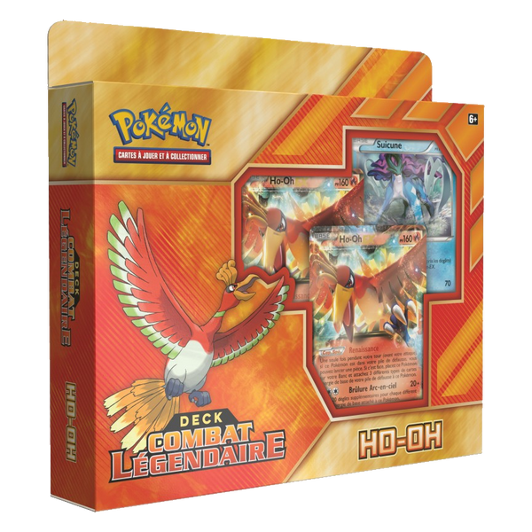 Deck - Combat Légendaire / Ho-Oh, boîte française
