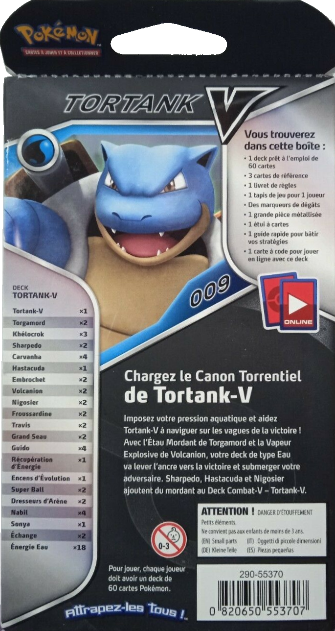 Deck - Combat-V / Tortank-V (verso)