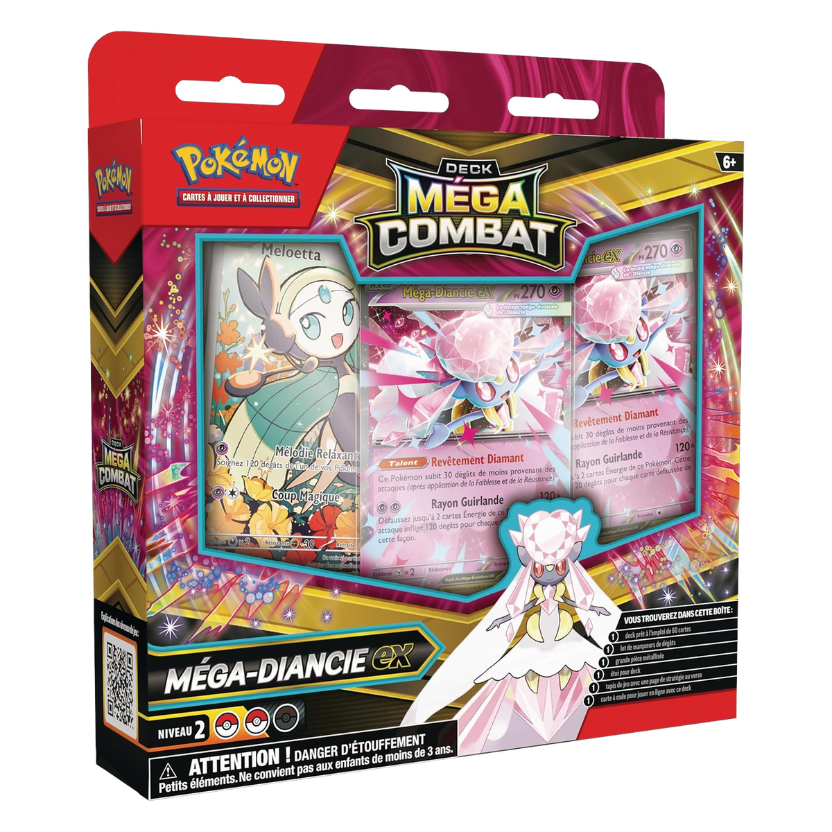 Deck - Méga-Combat / Méga-Diancie EX, boîte française