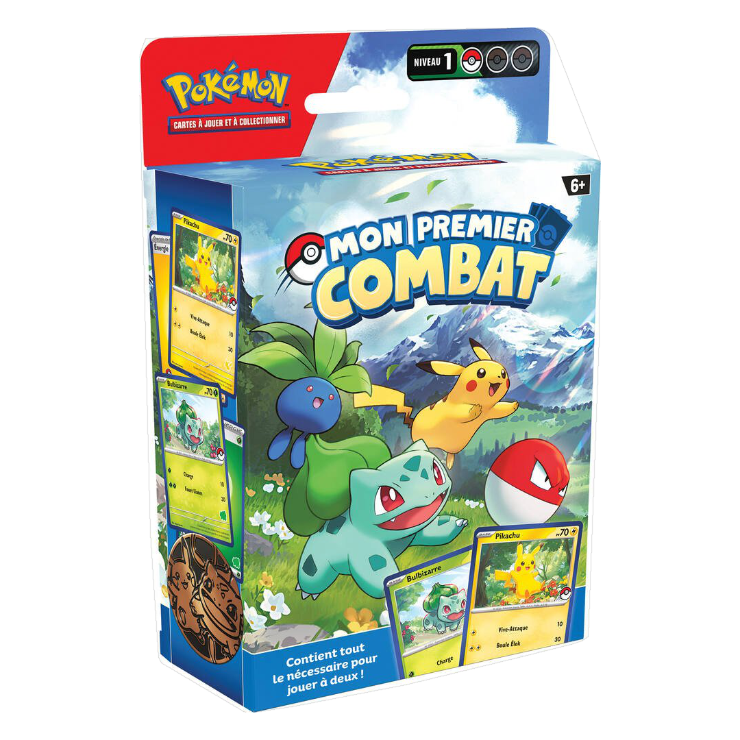 Deck - Mon premier combat / Bulbizarre et Pikachu, boîte française