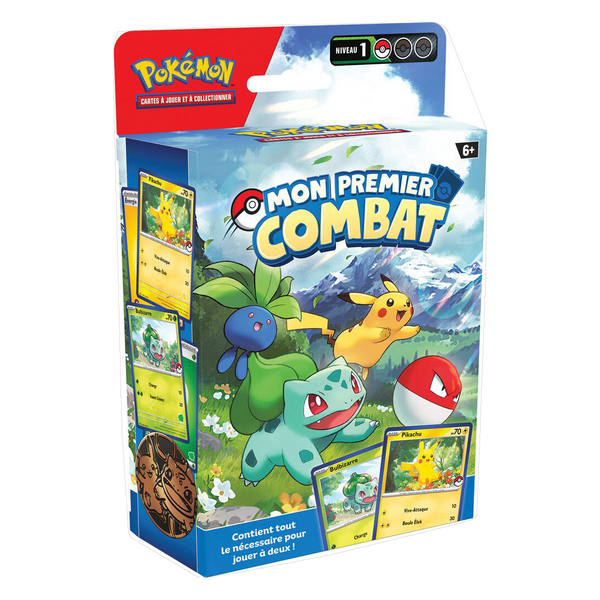 Deck - Mon premier combat / Bulbizarre et Pikachu, boîte française