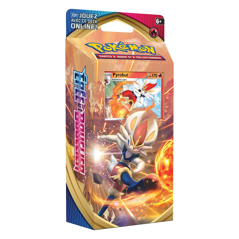 Deck à thème - Épée et Bouclier / Pyrobut