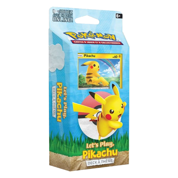 Deck à thème - Let's Play, Pikachu, boîte française