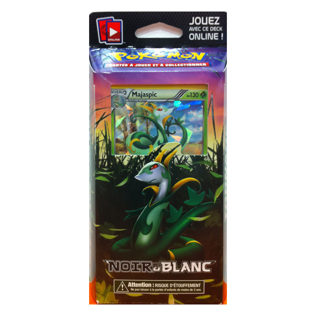 Deck à thème - Noir & Blanc / Tornade Verte, boîte française