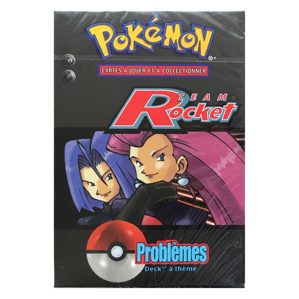 Deck à thème - Team Rocket / Problèmes, boîte française
