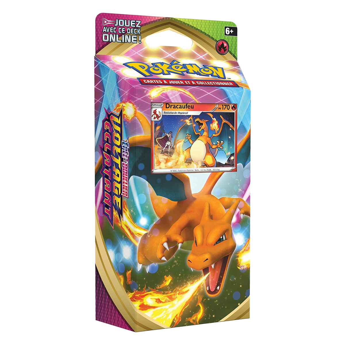 Deck à thème - Voltage Éclatant / Dracaufeu, boîte française