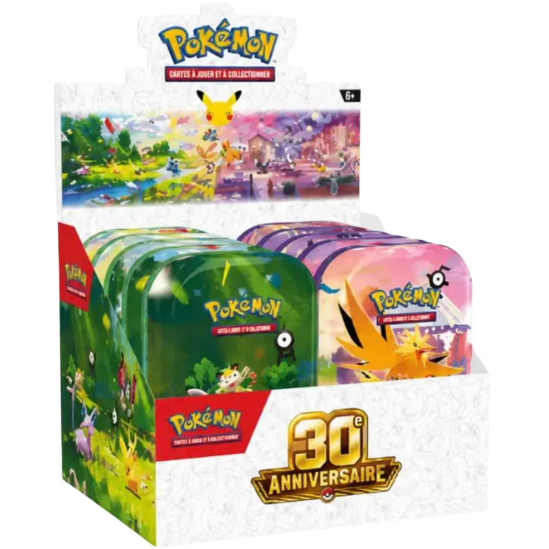 Display Mini-Tin - 30e Anniversaire