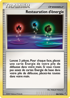 106/130 - Restauration d'énergie