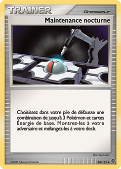 120/132 - Maintenance nocturne