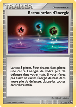 081/100 - Restauration d'énergie