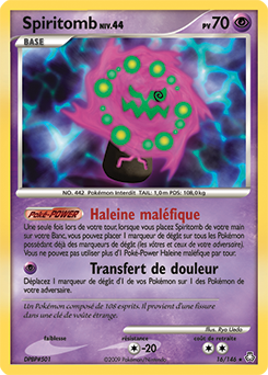 Spiritomb dp6 Éveil des Légendes