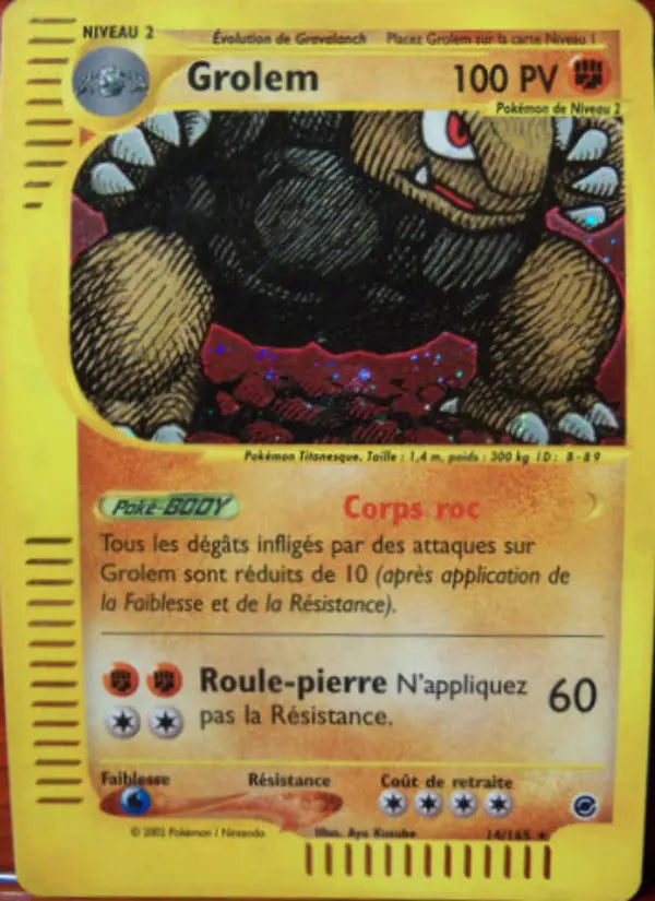 Grolem — Carte Pokémon 14 Expedition