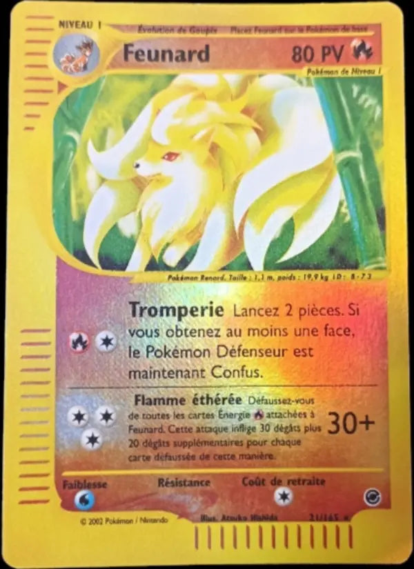 Feunard — Carte Pokémon 21 Expedition