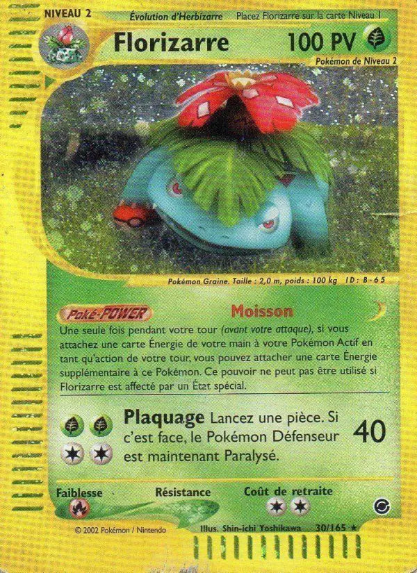 Florizarre — Carte Pokémon 30 Expedition